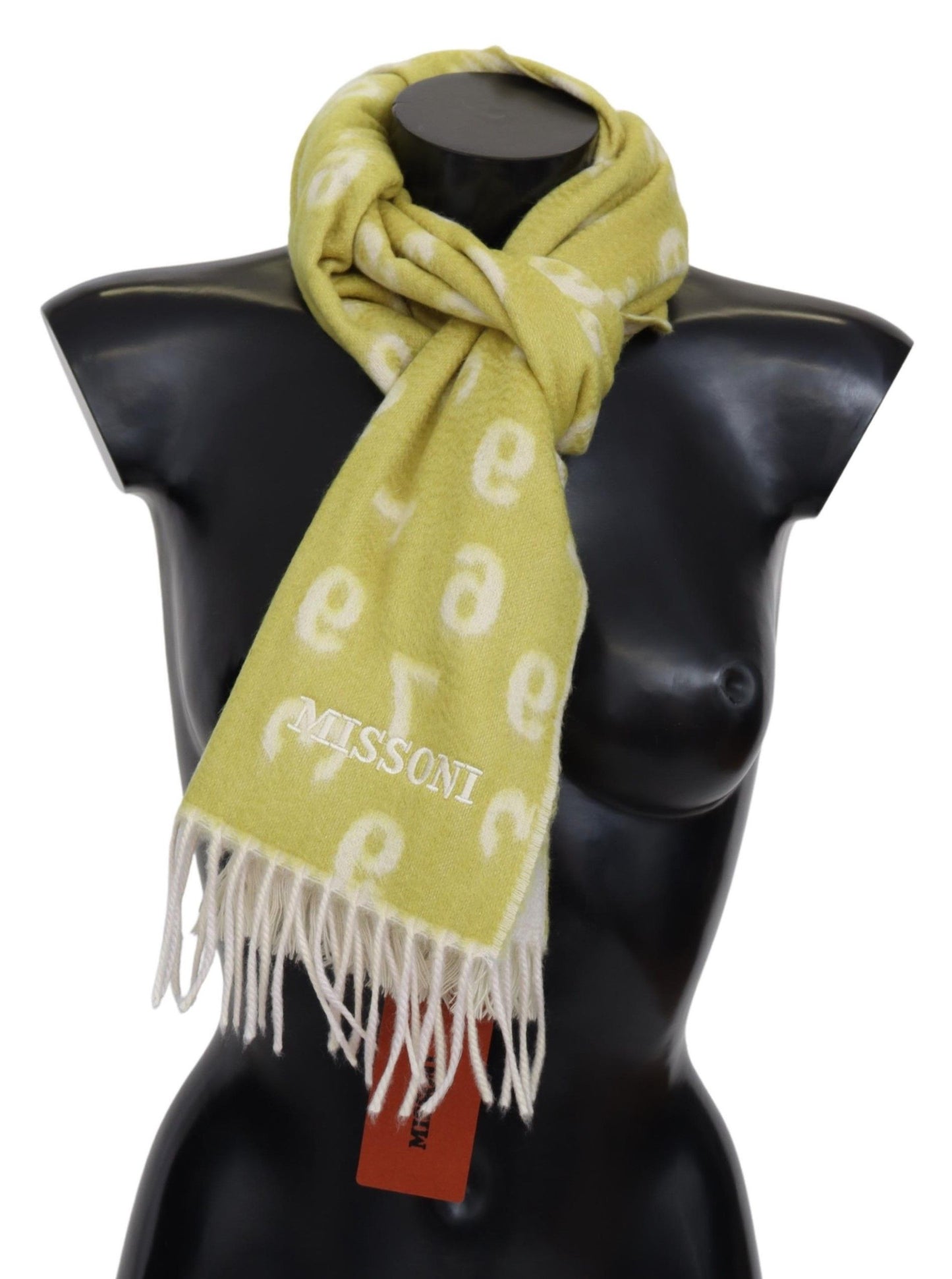 Missoni Chic Cashmere Scarf with Signature Pattern