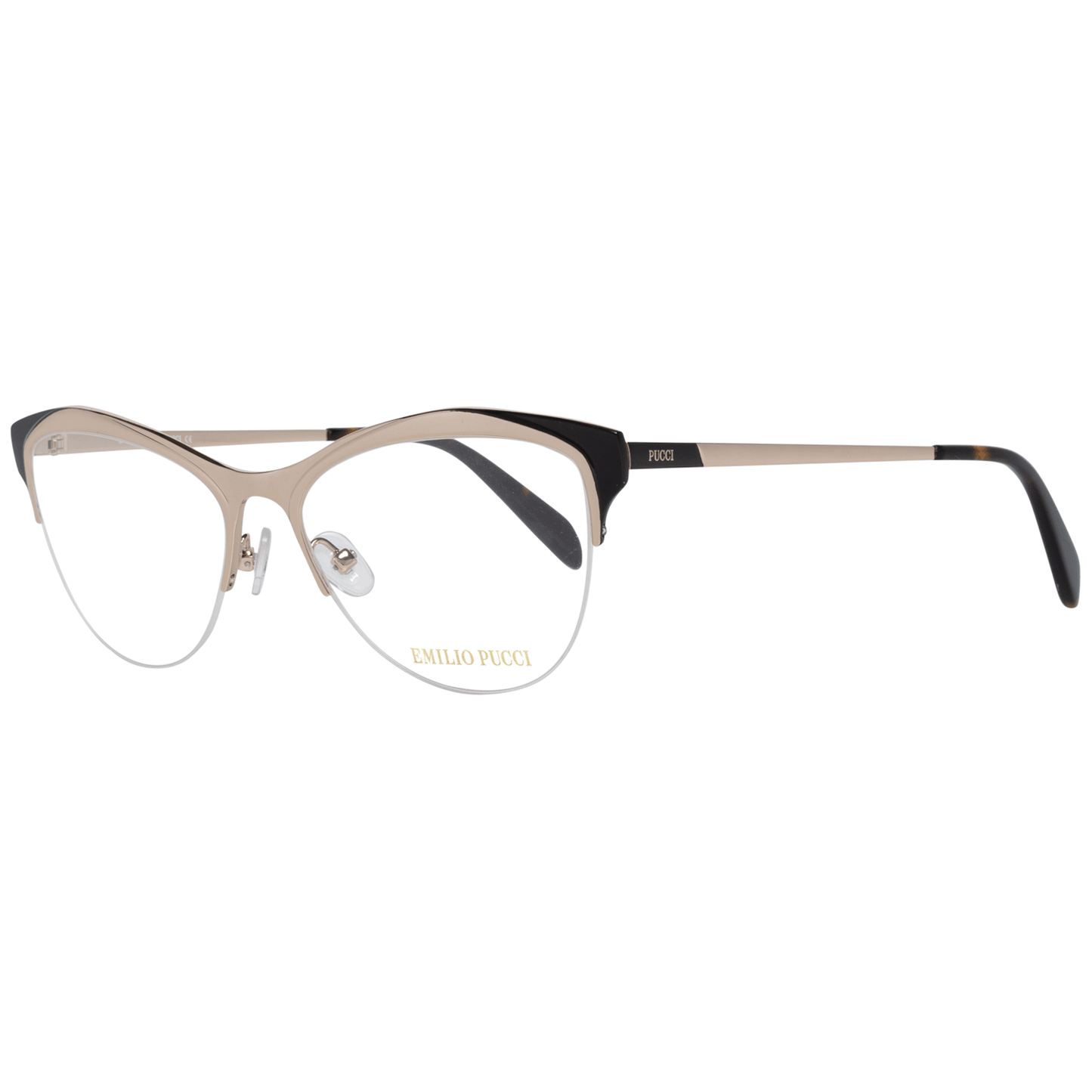 Emilio Pucci Gold Women Optical Frames