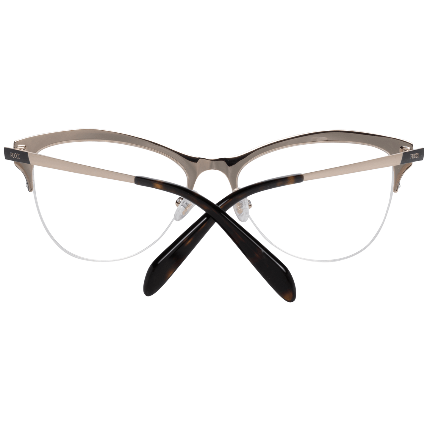 Emilio Pucci Gold Women Optical Frames