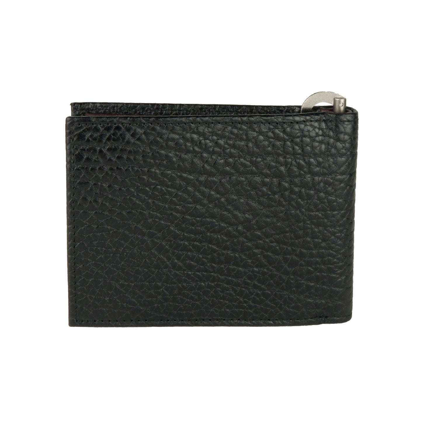 Cavalli Class Black Calfskin Men Wallet