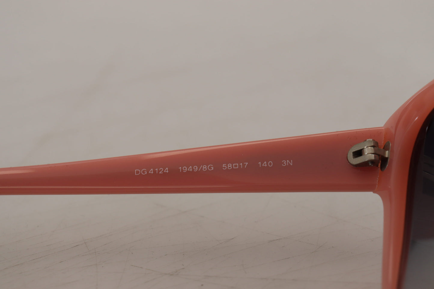 Dolce & Gabbana Pink Acetate Frame Stars Embellishment DG4124 Sunglasses