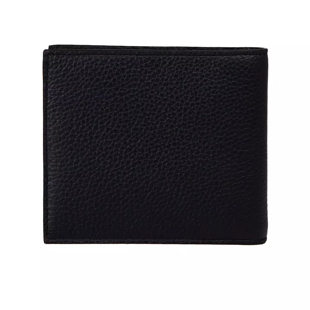 Neil Barrett Black Leather Men Wallet