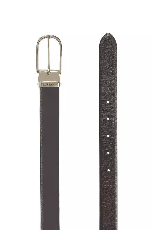 Trussardi Brown Leather Belt