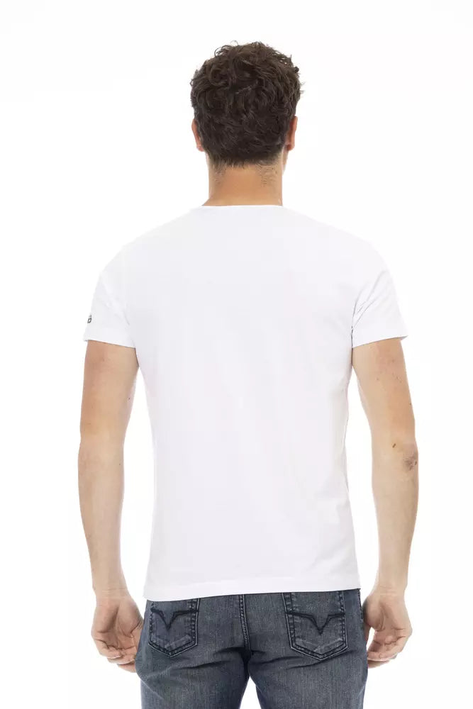 Trussardi Action White Cotton Men's T-Shirt