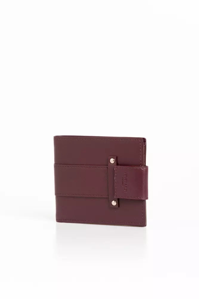 Trussardi Brown Leather Men Wallet