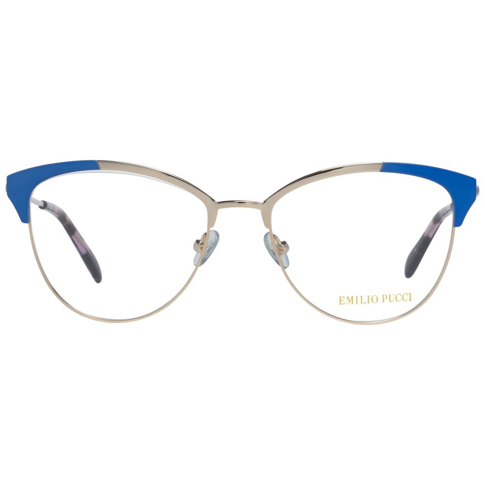 Emilio Pucci Gold Women Optical Frames