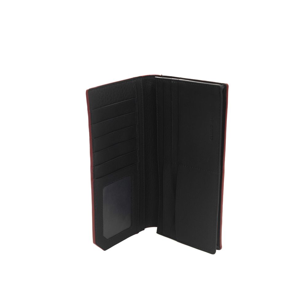 Cerruti 1881 Blue Calfskin Men Wallet