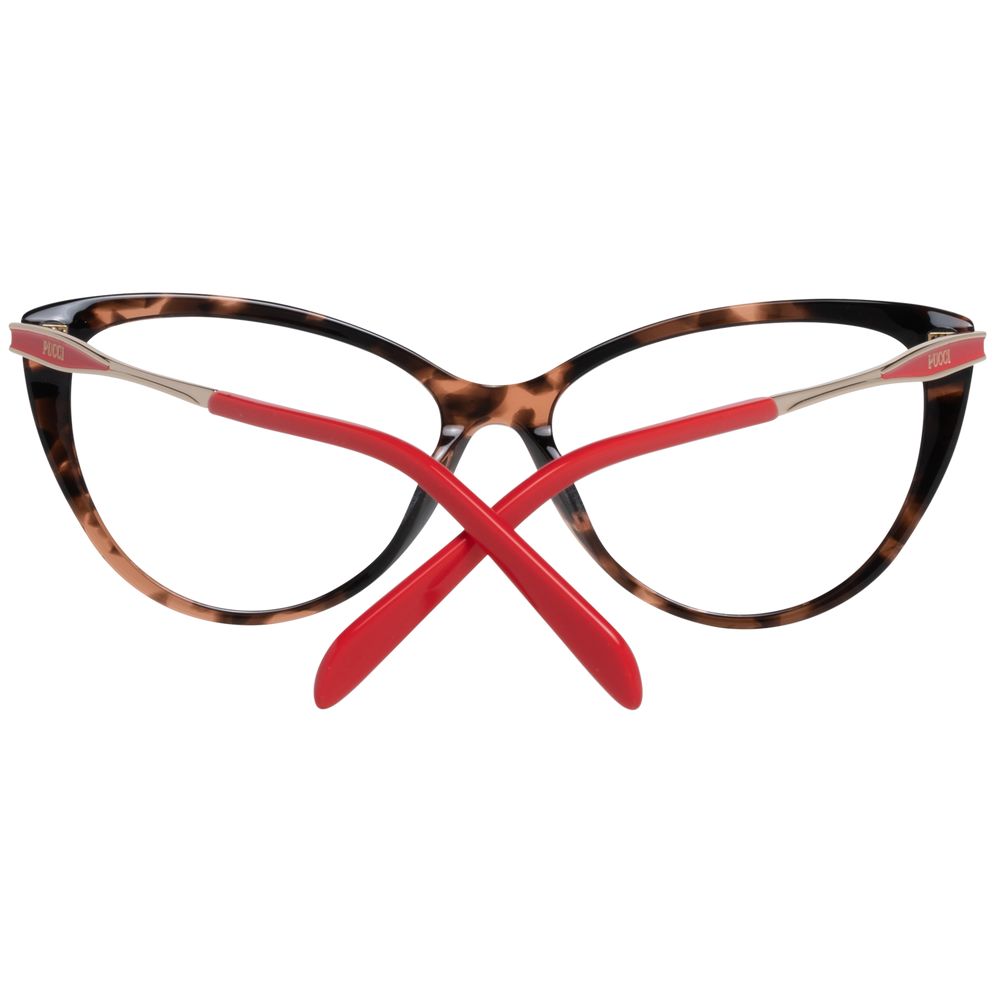 Emilio Pucci Brown Women Optical Frames