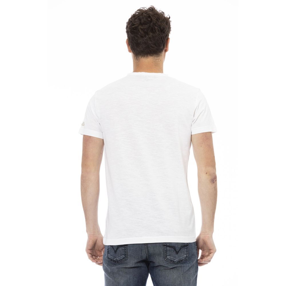 Trussardi Action White Cotton Men's T-Shirt