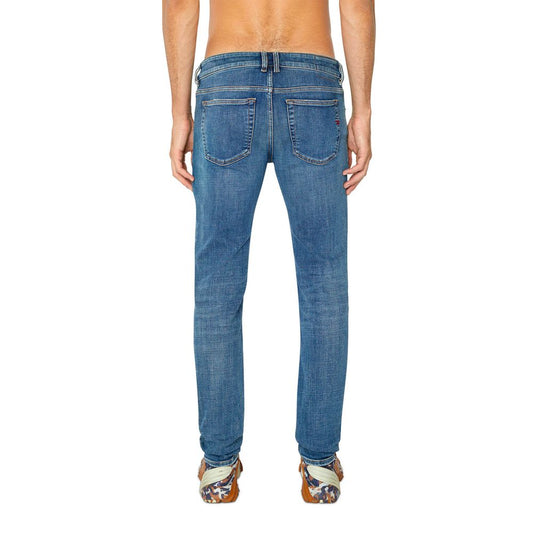 Diesel Blue Cotton Jeans Denim