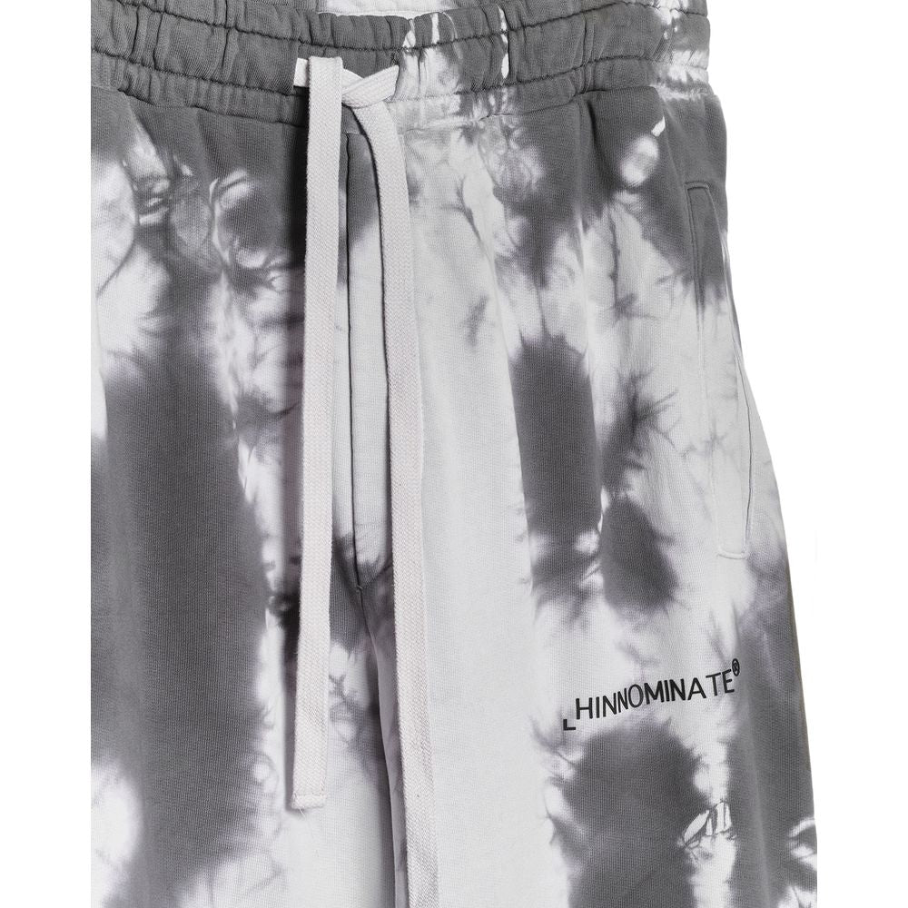 Hinnominate Gray Cotton Men Track Trouser