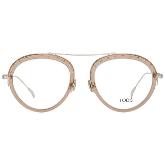 Tod's Brown Metal & Plastic Glasses (Frames)