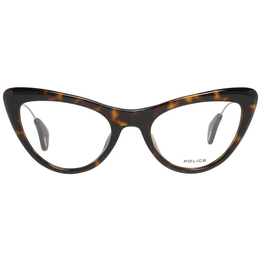Police Brown Metal & Plastic Glasses (Frames)