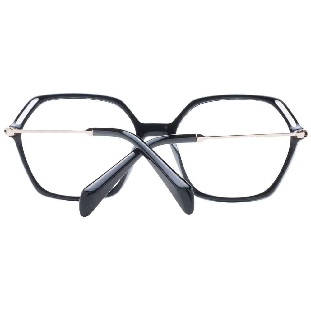 Police Black Acetate & Plastic Glasses (Frames)