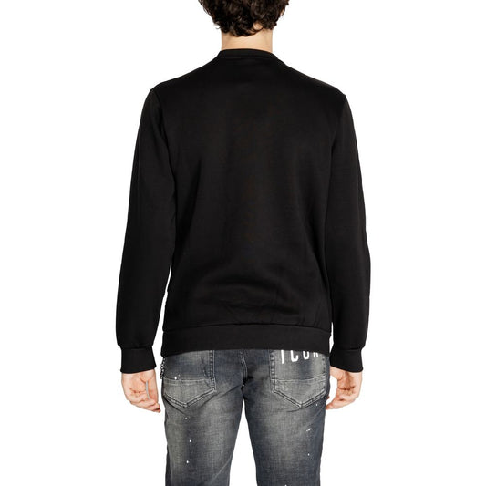 Icon Black Cotton Sweatshirt
