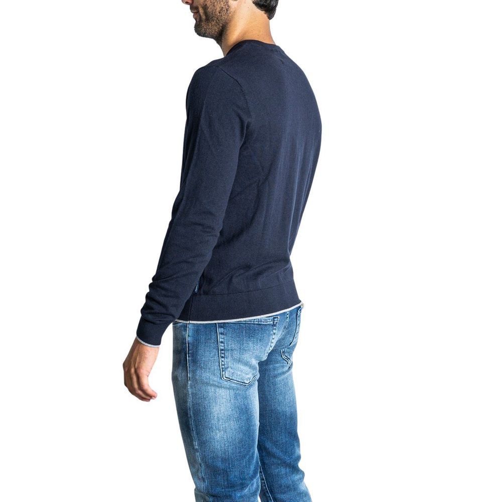 Armani Exchange Blue Cotton Sportswear