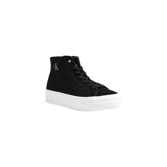 Calvin Klein Jeans Black Suede Leather Sneaker