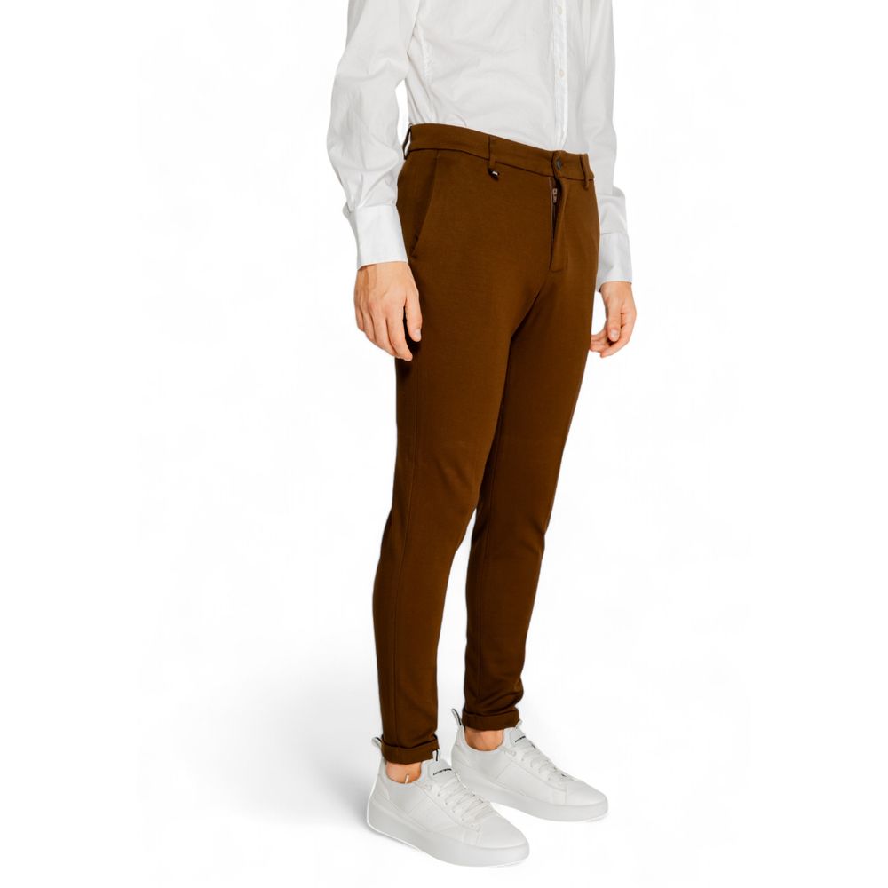 Antony Morato Brown Viscose Pant