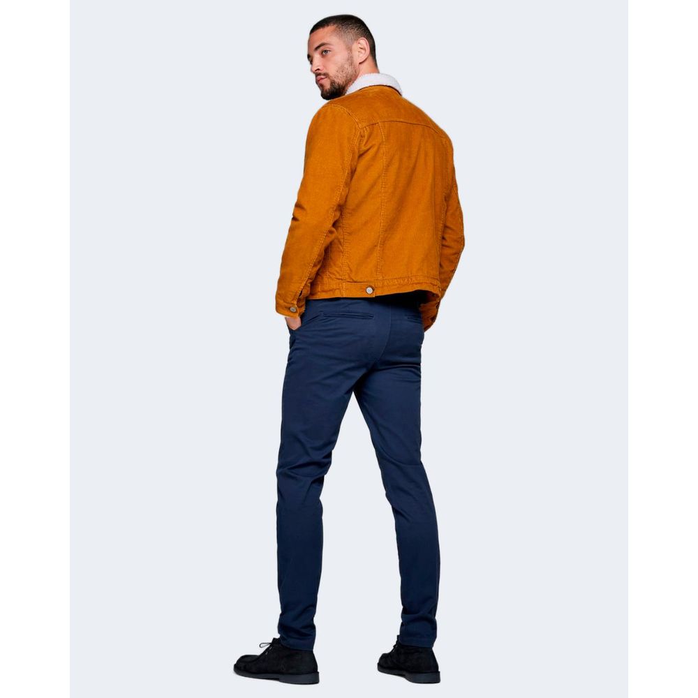 Jack Jones Blue Cotton Skinny Pants
