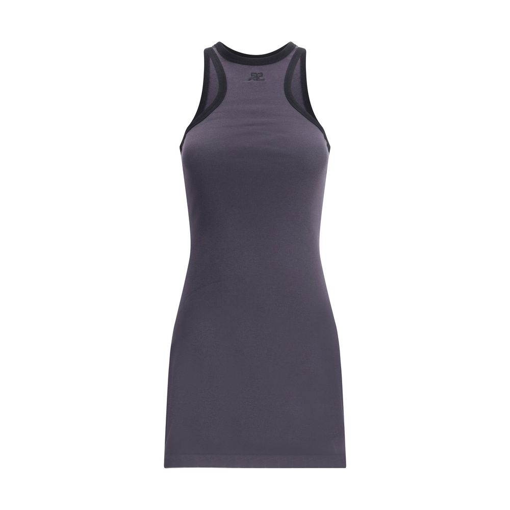 Courrèges Cotton Scuba mini Dress