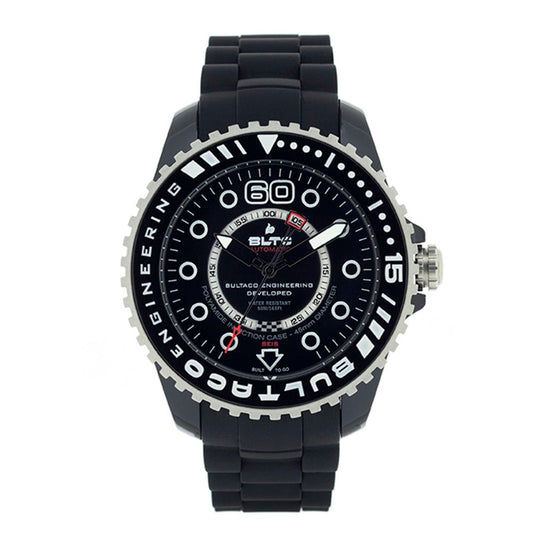 Bultaco Black Synthetic Sport Watch