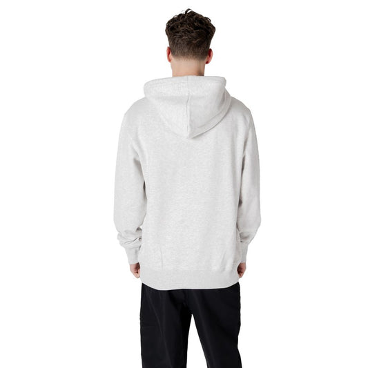 Calvin Klein Jeans Gray Cotton Hoodie