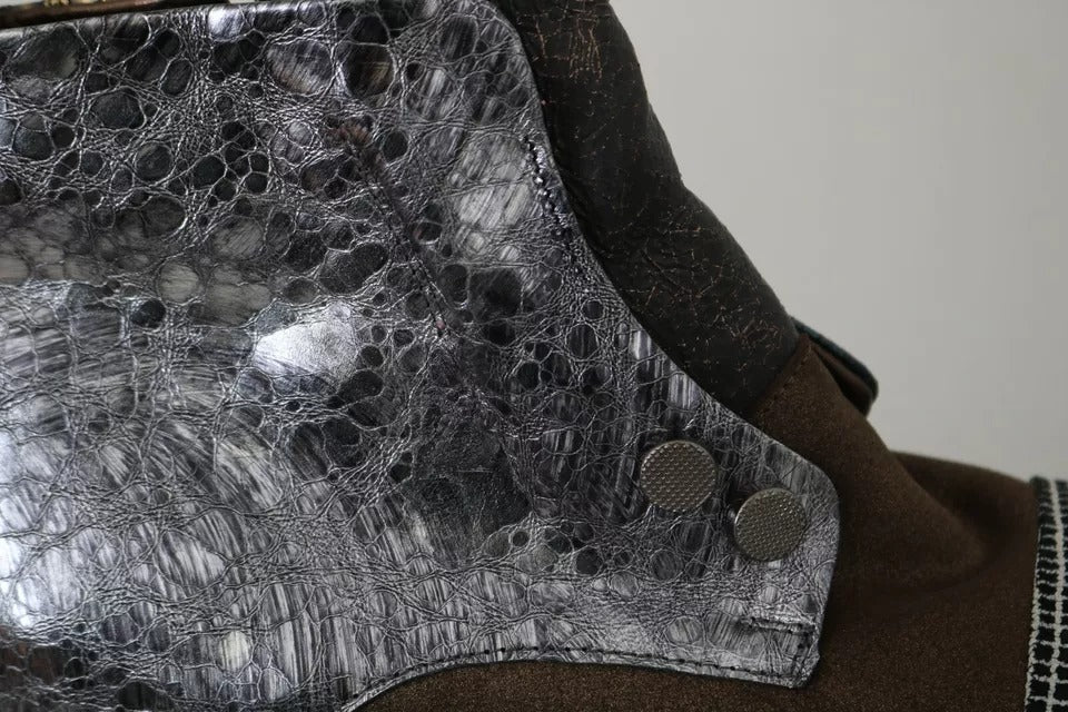 EBARRITO Multicolor Leather Suede Zipper Ankle Boots Shoes