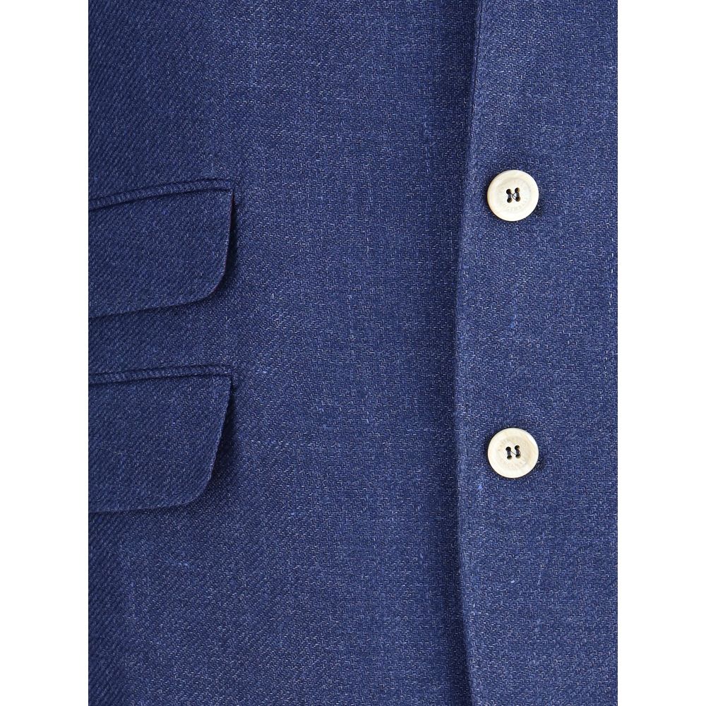 Brunello Cucinelli Linen Blazer Jacket