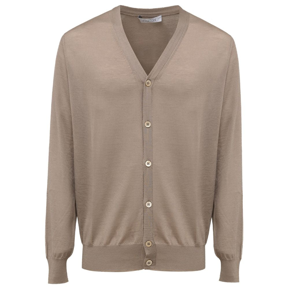 Cruciani Beige Cashmere Cardigan