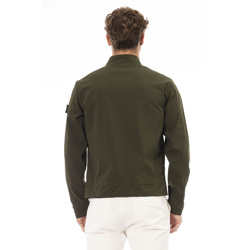 Baldinini Trend Green Other Fibres Men Jacket