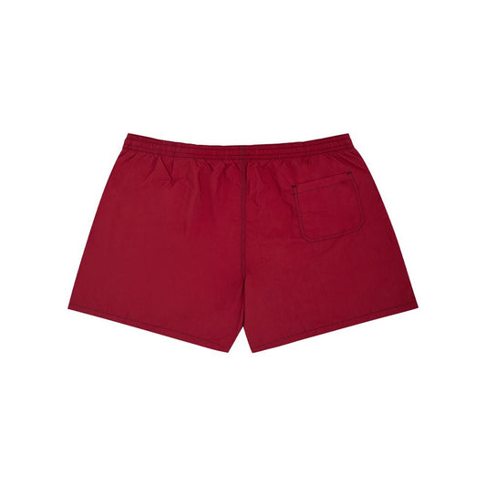 Malo Red Polyester Swim Shorts