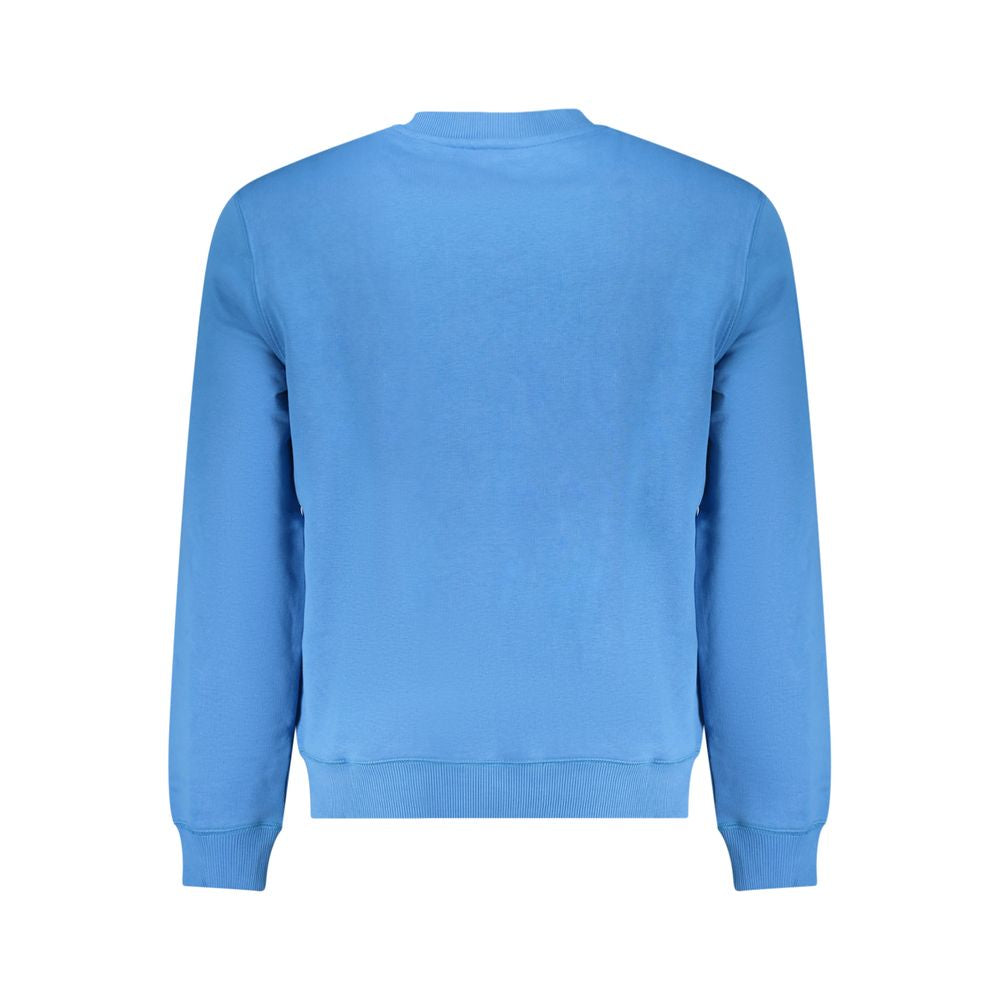 Napapijri Blue Cotton Men Sweater