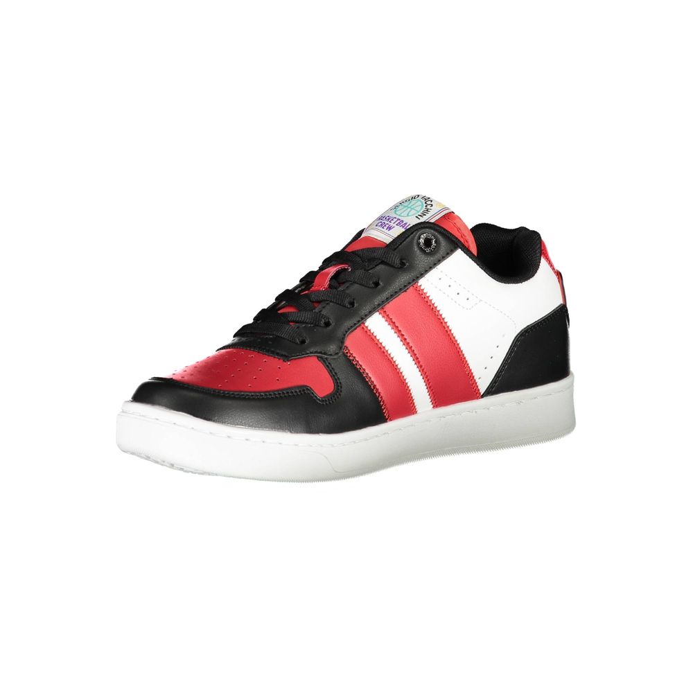Sergio Tacchini Black Polyurethane Men's Sneaker
