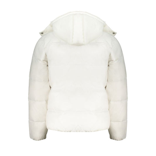 Calvin Klein White Polyamide Men Jacket