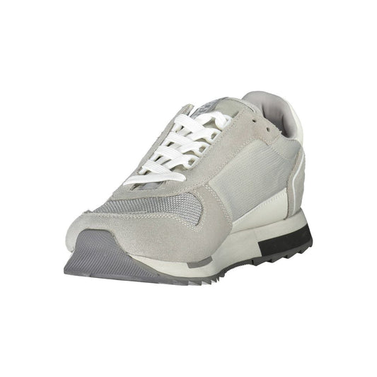 Napapijri Gray Polyester Sneaker