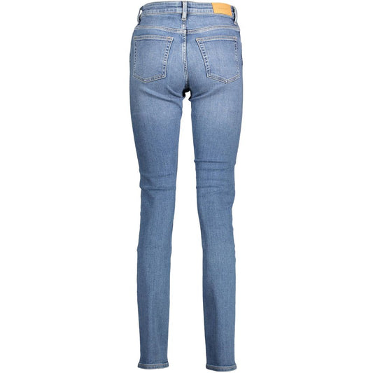 Gant Blue Cotton Jeans Denim