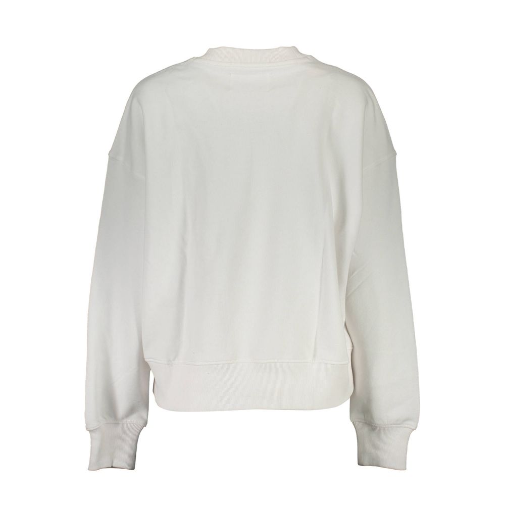Calvin Klein Bianco Cotton Women Sweatshirt