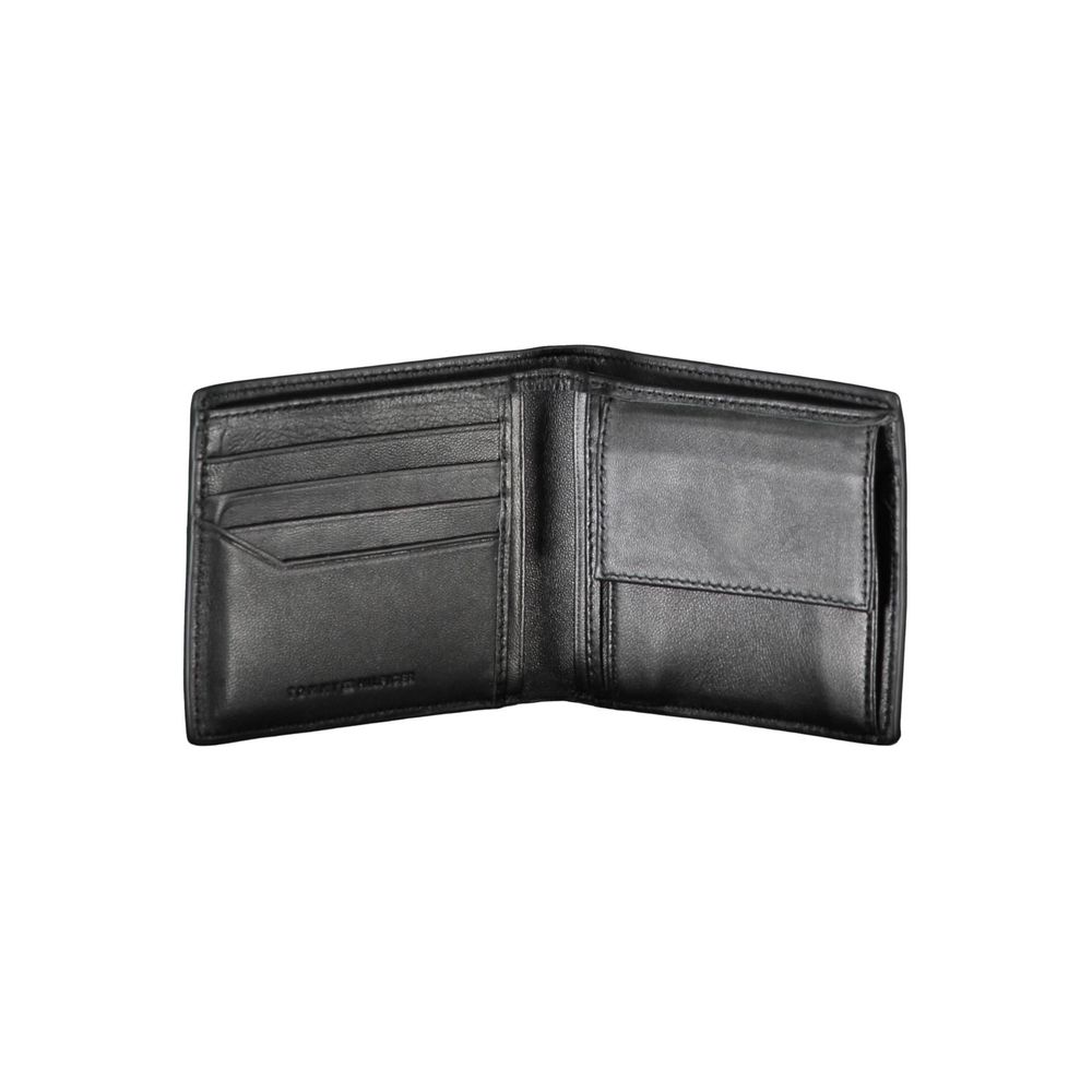 Tommy Hilfiger Black Leather Wallet