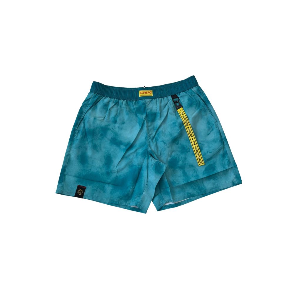 Iceberg Light Blue Polyester Swimwear