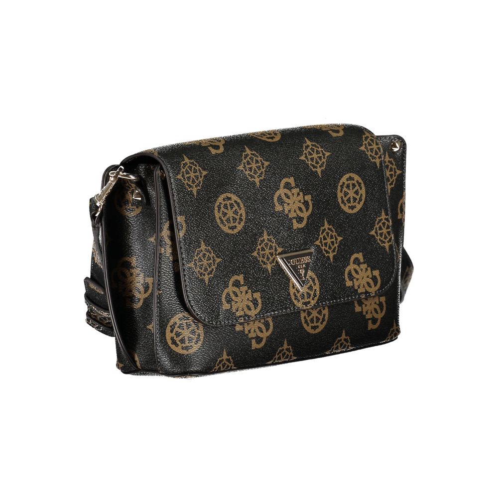 Guess Jeans Marrone Poliuretano Womens Handbag