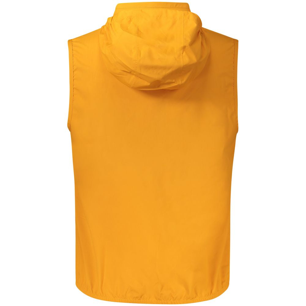 K-WAY Orange Polyester Sleveless Jacket