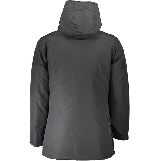 Woolrich Gray Cotton Men Jacket