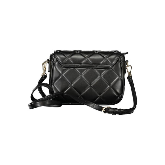 Mario Valentino Black Polyethylene Women Shoulder Bag