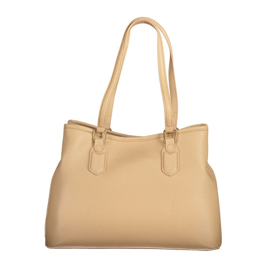 Valentino Beige Polyethylene Handbag