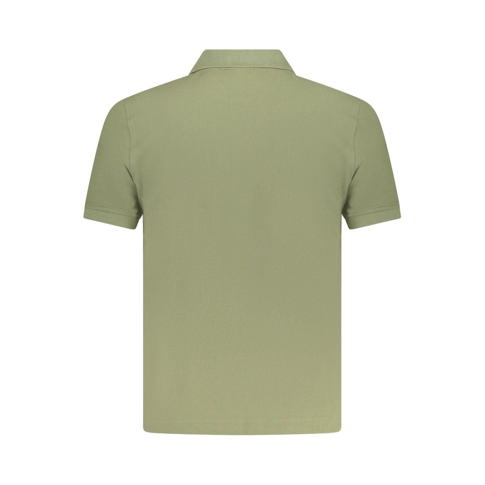 K-WAY Green Cotton Polo Shirt