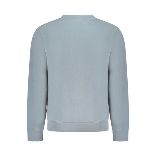 Napapijri Gray Cotton Sweatshirt