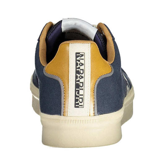 Napapijri Blue Polyester Men Sneaker