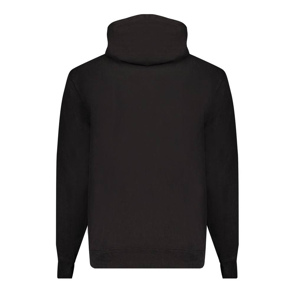 Calvin Klein Black Cotton Men's Hooded Sweater