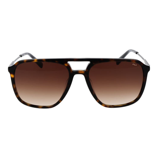 Fila Brown Cellulose Acetate Sunglasses