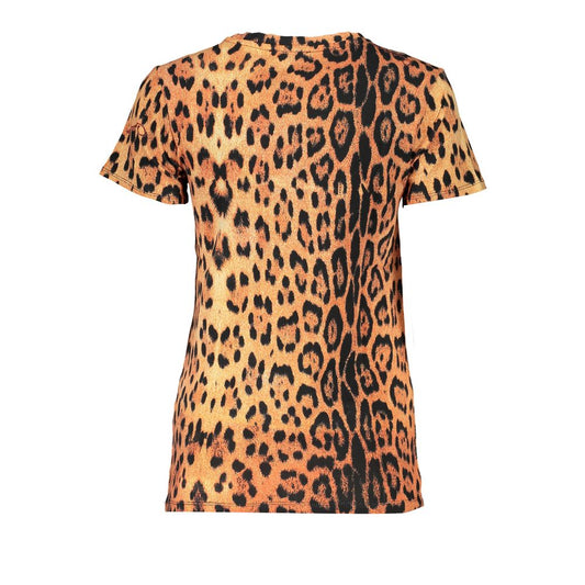 Cavalli Class Orange Cotton Women T-Shirt